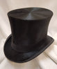 Silk Top Hat 6 7/8 - Black #23-114 Vintage
