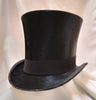 Silk Top Hat 6 7/8 - Black #23-114 Vintage