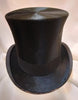 Silk Top Hat 6 7/8 - Black #23-114 Vintage