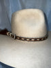 Horse Hair Hatband - Single Tassel Side Pull #01 - DBarJHats