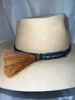 Horse Hair Hatband - Single Tassel Side Pull #4 - DBarJHats