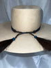 Horse Hair Hatband - Double Tassel Back Pull #6 - DBarJHats
