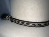 Horse Hair Hatband - Single Tassel Side Pull #03 - DBarJHats