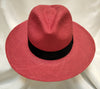 Fedora 6 7/8 (56) - Red (Montecristi Panama) #20-137