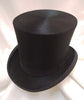 Silk Top Hat 7 1/4 - Black #23-112 Vintage