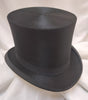 Silk Top Hat 7 1/4 - Black #23-112 Vintage