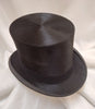 Silk Top Hat 7 - Black #23-113 Vintage