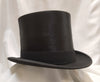 Silk Top Hat 7 - Black #23-113 Vintage