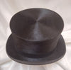 Silk Top Hat 7 - Black #23-113 Vintage