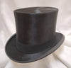 Silk Top Hat 7 - Black #23-113 Vintage