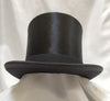 Silk Top Hat 7 - Black #23-113 Vintage