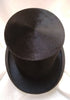 Silk Top Hat 7 - Black #23-113 Vintage