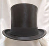 Silk Top Hat 7 - Black #23-113 Vintage