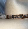 Horse Hair Hatband - Single Tassel Side Pull #9