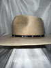 Black Leather Hatband - LHB-013