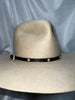 Black Leather Hatband - LHB-013