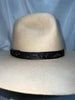 Black Leather Hatband - LHB-003