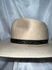 Black Leather Hatband - LHB-003