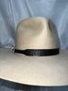 Black Leather Hatband - LHB-007