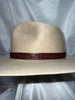 Red Leather Hatband - LHB-004