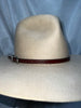 Red Leather Hatband - LHB-018