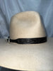Black Leather Hatband - LHB-005