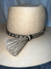 Horse Hair Hatband - Single Tassel Side Pull #10