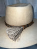 Horse Hair Hatband - Single Tassel Side Pull #9