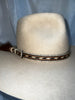 Horse Hair Hatband - Single Tassel Side Pull #01