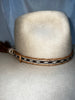 Horse Hair Hatband - Single Tassel Side Pull #07