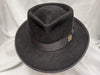 Fedora 7 7/8 - Black (5X) #15-284 - DBarJHats