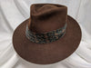 PC Fedora 7 - Brown (Platinum) #19-106 - DBarJHats