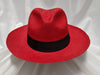 Fedora 7 (57) - Red (Montecristi Panama) #20-138