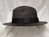 Fedora 7 5/8 (61) - Black (Montecristi Panama) #20-148