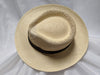 Fedora 7 - Natural (Montecristi Panama) #20-191 Open Weave