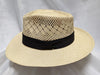 Fedora 7 - Natural (Montecristi Panama) #20-191 Open Weave