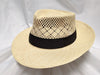 Fedora 7 1/4 - Natural (Montecristi Panama) #20-193 Open Weave