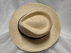 Fedora 7 1/4 - Natural (Montecristi Panama) #20-193 Open Weave