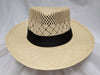 Fedora 7 1/4 - Natural (Montecristi Panama) #20-194 Open Weave