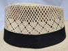 Fedora 7 1/4 - Natural (Montecristi Panama) #20-194 Open Weave