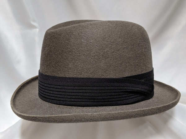 Homburg 7 1/4 - Granite (10X)  #20-021 Platinum Collection