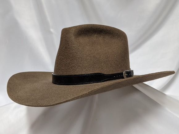 Cavalry Hat 7 1/8 - Pecan (10X) #19-158