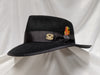 Fedora 7 7/8 - Black (5X) #15-284