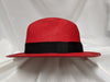 Fedora 7 5/8 (61) - Red (Montecristi Panama) #20-142