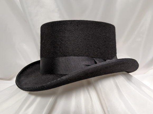 Top Hat 7 7/8 - Black (10X) #22-014